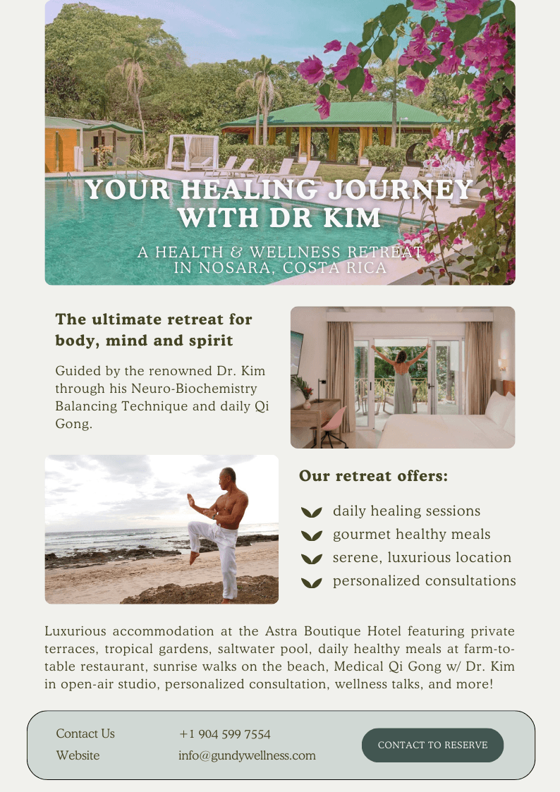 Dr. Kim’s Neuro-Biochem Balance Retreat